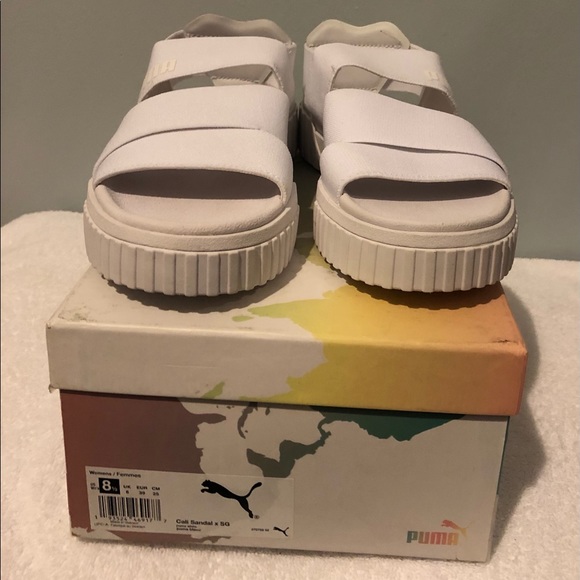 puma cali sandals